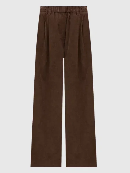 Вельветовые брюки Brunello Cucinelli коричневые