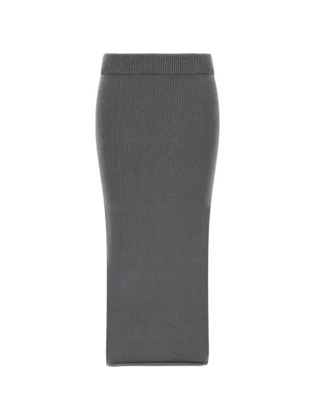 Teacă fustă tip creion Entire Studios gri