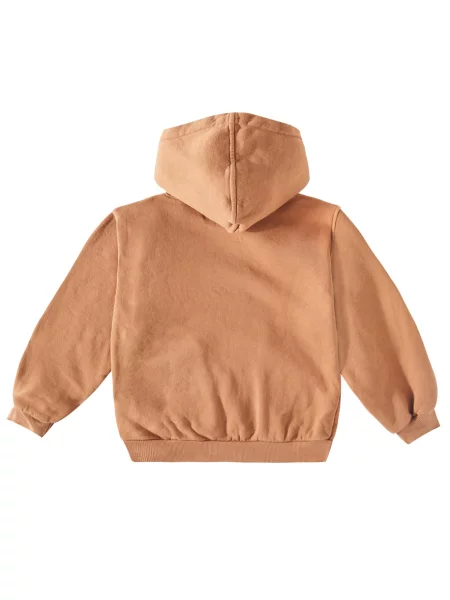 Hoodie Bobo Choses καφέ