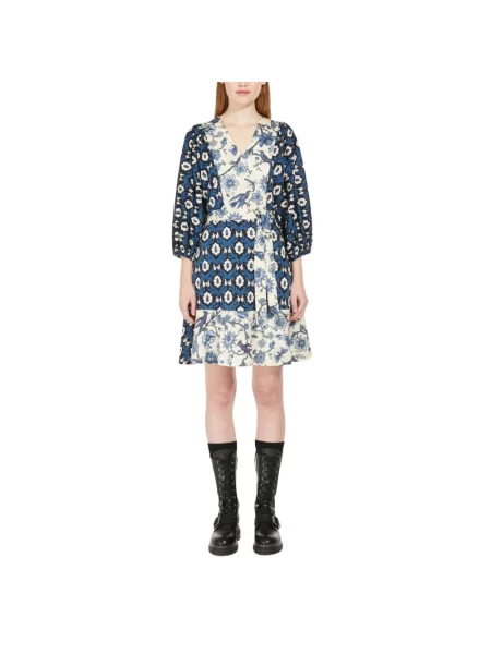 Sukienka maxi Max Mara niebieska