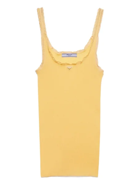 Top Prada galben