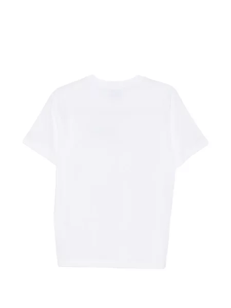 Tricou Moschino Jeans cu broderie alb