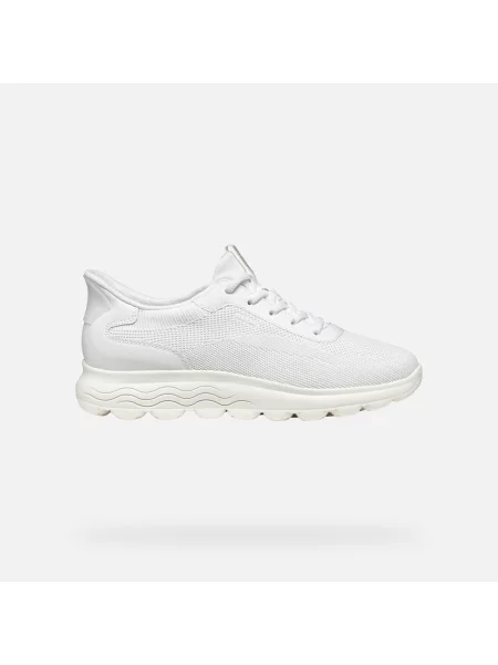 Sneakerși Geox alb