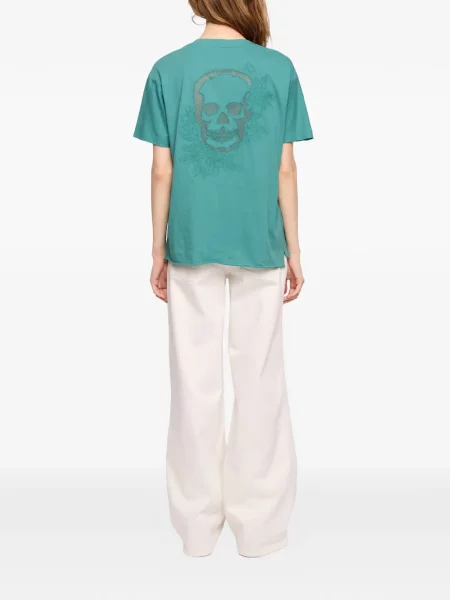 Scurt tricou Zadig&voltaire albastru