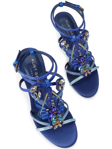 Kurt Geiger Sandale cu subțire Lobster albastru