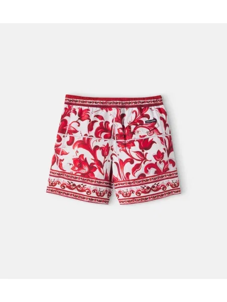Παντελόνι κολύμβησης Dolce&gabbana κόκκινο