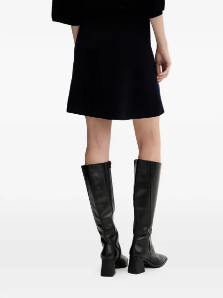 Mini fusta mini Gestuz tricotate mini albastru