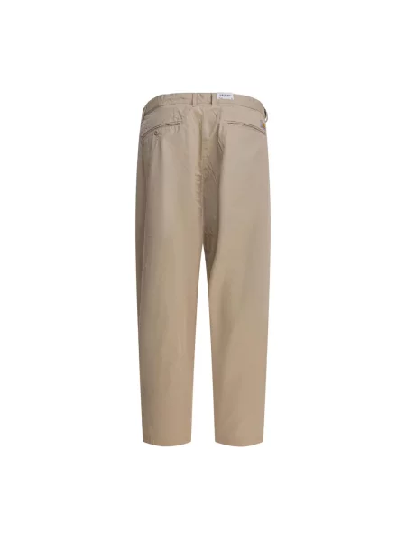 Spodnie Carhartt Wip z twillu beżowe