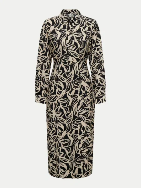 ONLY Rochie tip cămașă Thara bej