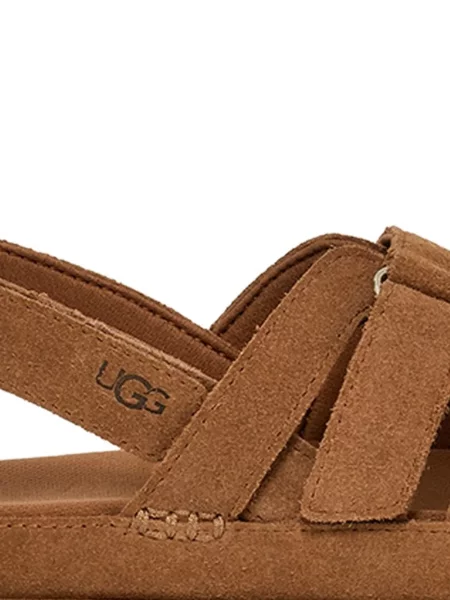 Sandale Ugg din piele maro