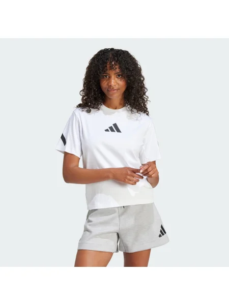 ADIDAS SPORTSWEAR Tricou funcțional Z.N.E. negru alb