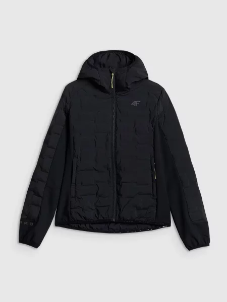 Kurtka trekkingowa 4F PRO z Primaloft Silver 4F czarna