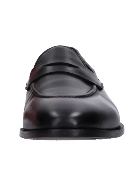 Półbuty Rick Owens skórzane bez obcasa czarne