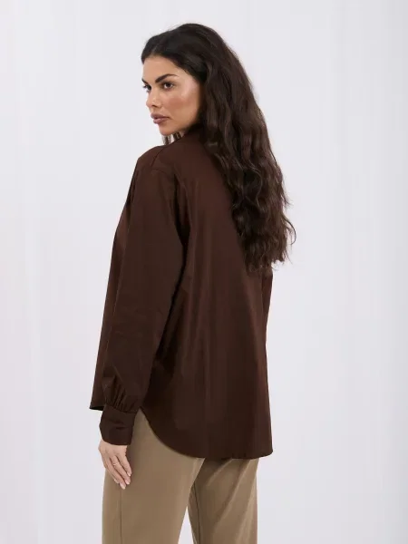 Košulja Italy Moda smeđa