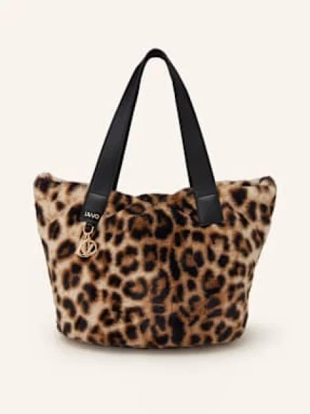 Futro Liu Jo elegancke brązowe