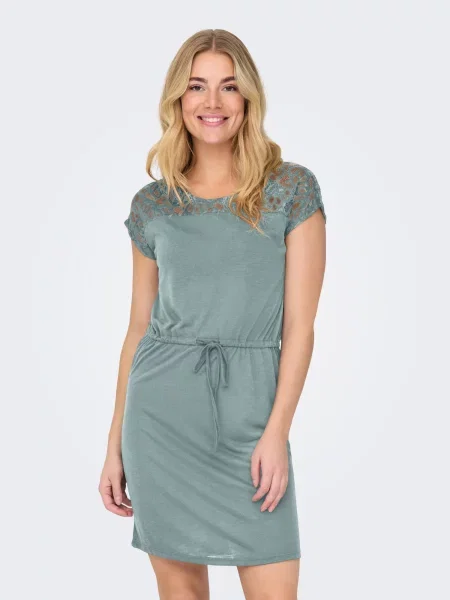ONLY Rochie ONLSINDY fumuriu albastru