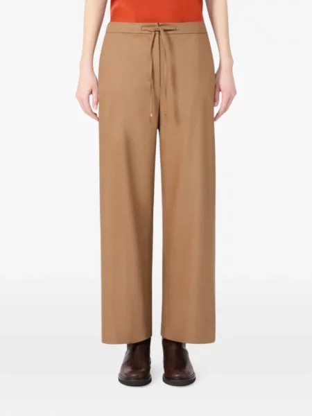 Pantaloni 's Max Mara cu cordon maro