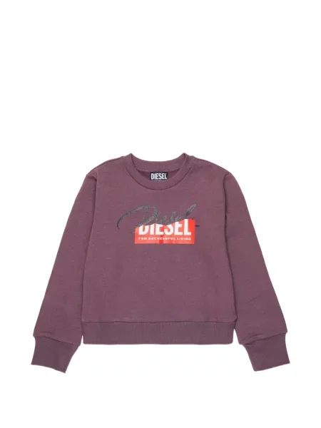 Bluza dziecięca Diesel fioletowa