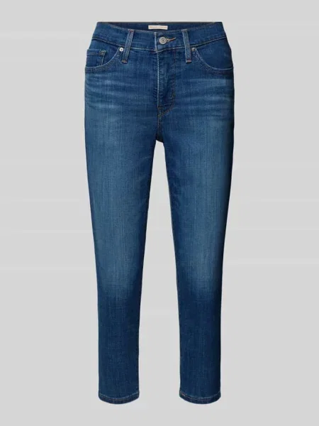 Krój skinny fit spodnie capri z mieszanka bawełny model Levi's® 300