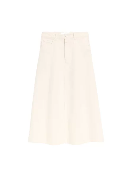 Spódnica jeansowa Ami Paris beżowa