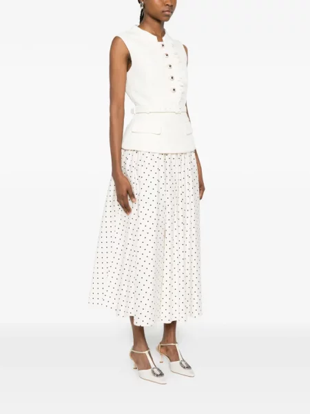 Rochie midi Self-portrait cu buline
