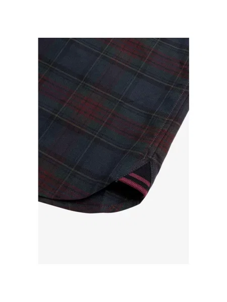 Koszula Fred Perry w kratę z twillu niebieska