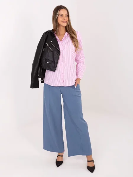 Cămașă cu dungi Factory Price cu dungi negru