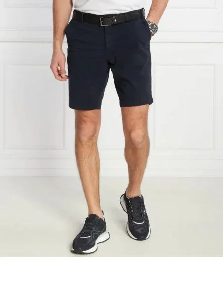 BOSS BLACK Pantaloni scurți negru