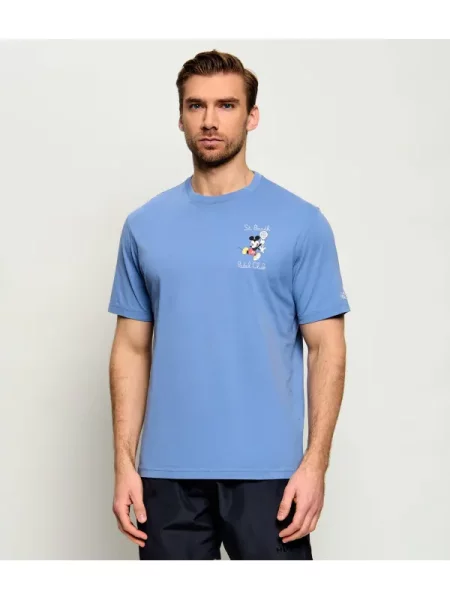 ST.Barth Tricou Portofino St. Barth x Sport Club albastru