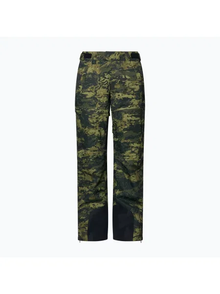 Férfi Oakley Divisional Cargo Shell sí nadrág tigris terepszínű zöld. Méret: XL zöld