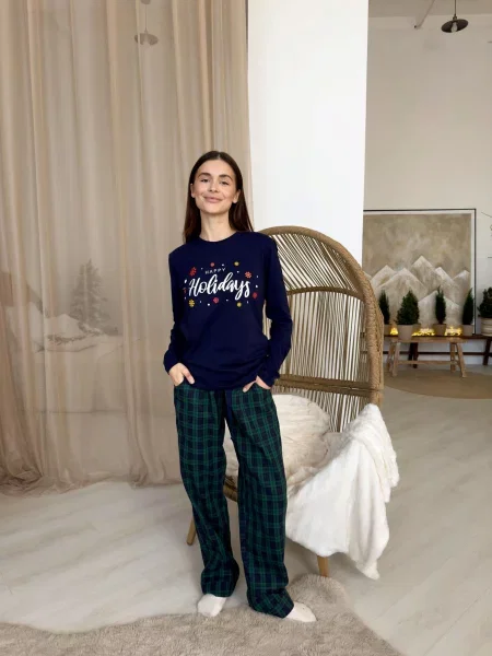 Пижама пижама Cosy зеленая