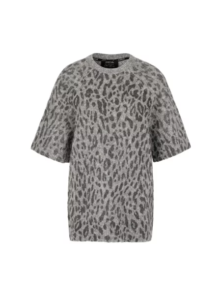 Sweter Marc Cain wełniany szary
