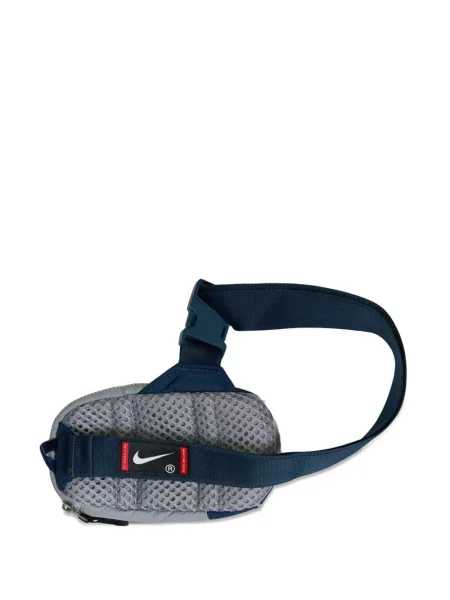 Semišová slip on krátká kabelka Nike modrá