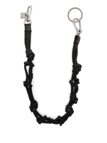 Colier Guidi din piele negru