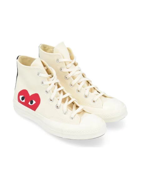 Sneakersy Comme Des Garcons beżowe