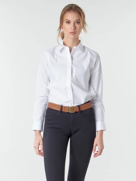 Blúzka Lauren Ralph Lauren biela