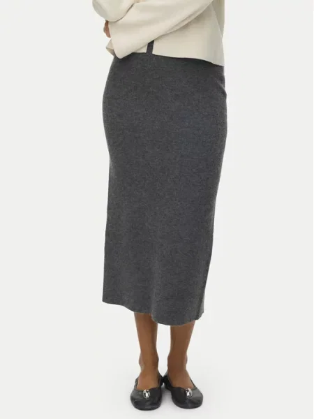 Pouzdrová sukně Vero Moda šedé