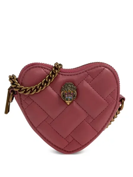 Crossbody kabelka Kurt Geiger London ružová