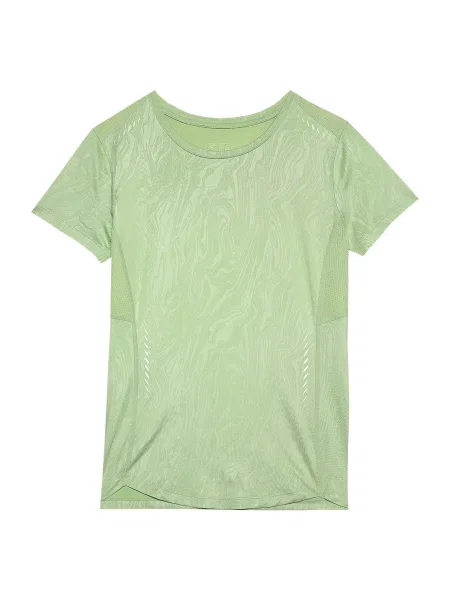 4F Tricou funcțional pastel verde