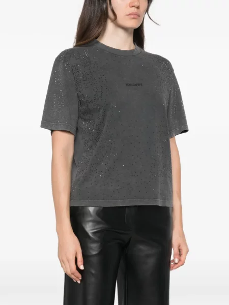 Stras tricou Patrizia Pepe gri