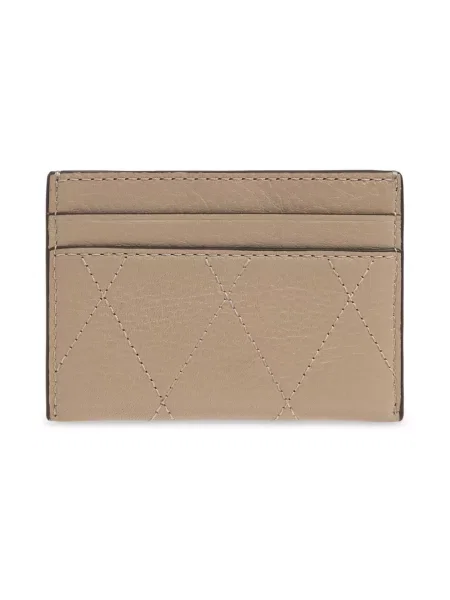 Portfel Tory Burch skórzany beżowy