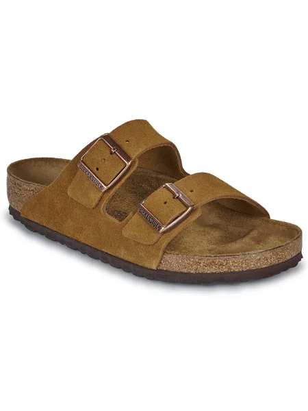 Šľapky Birkenstock norok hnedá