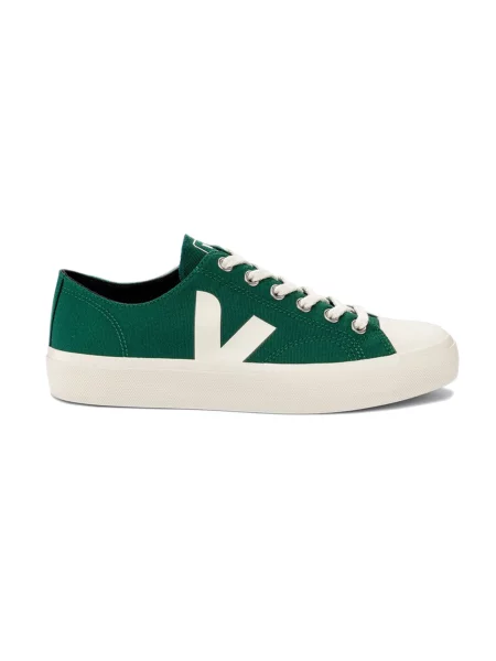 Veja Wata II Low Canvas Poker Pierre Kobiety Buty sportowe Veja Size: 4 zielony