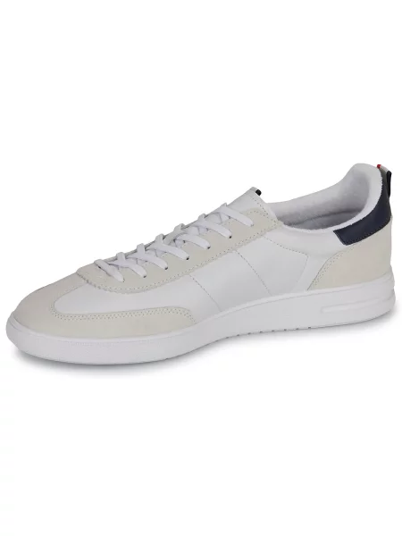 Boty Polo Ralph Lauren BEDFORD RIB-SNEAKERS-LOW TOP LACE bílé
