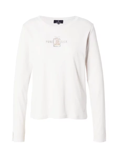 Monari Tricou crem / mokka maro