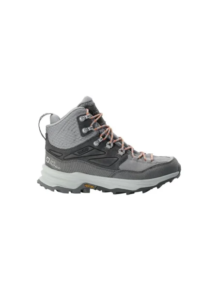 Tenisky Jack Wolfskin sivá