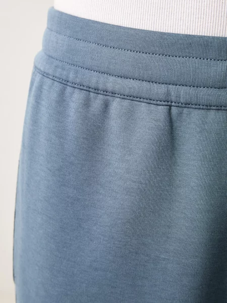 Emporio Armani melegítő szett férfi pamuttal kék