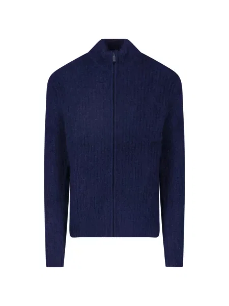 Cardigan Aspesi tricotate albastru