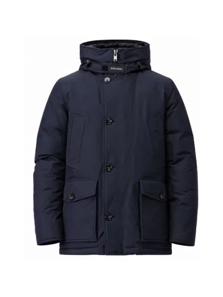 Anorak Woolrich niebieska