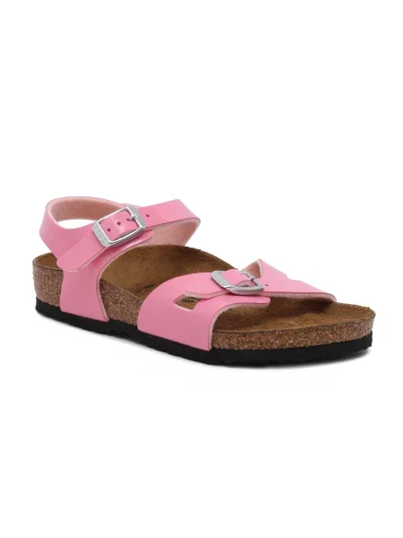 Birkenstock Szandál Patent Candy Pink bőr hozzáadásával | narrow fit rózsaszín